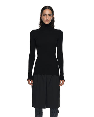 Rolli Feinstrick Rippe - Black Rolli Feinstrick Rippe - Black