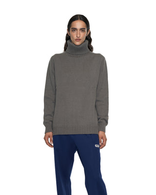 Feinstrick Kaschmir Rolli - Olive Feinstrick Kaschmir Rolli - Olive