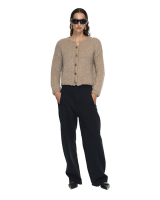 Kurze Jacke mit Knöpfen - Mud Kurze Jacke mit Knöpfen - Mud
