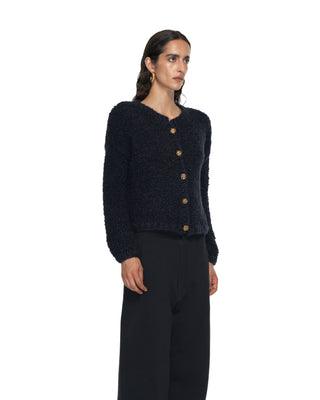 Kurze Jacke mit Knöpfen - Midnight Kurze Jacke mit Knöpfen - Midnight