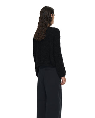 Kurze Jacke mit Knöpfen - Black Kurze Jacke mit Knöpfen - Black