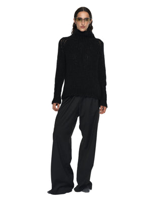 Turtleneck Kaschmir Pullover - Black Turtleneck Kaschmir Pullover - Black