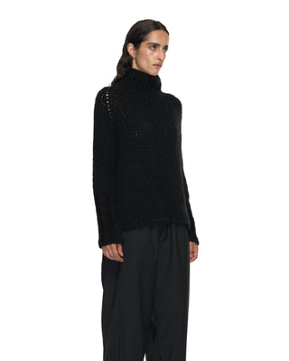 Turtleneck Kaschmir Pullover - Black Turtleneck Kaschmir Pullover - Black