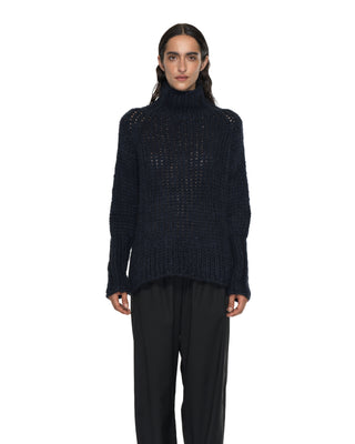 Turtleneck Kaschmir Pullover - Midnight Turtleneck Kaschmir Pullover - Midnight