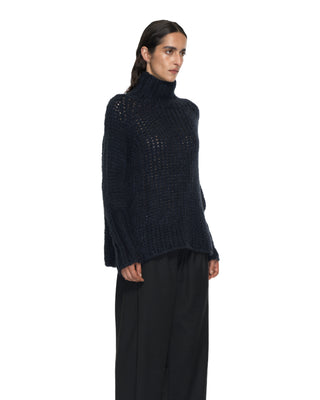 Turtleneck Kaschmir Pullover - Midnight Turtleneck Kaschmir Pullover - Midnight