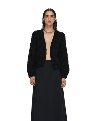 Kurzer Cardigan - Black Kurzer Cardigan - Black