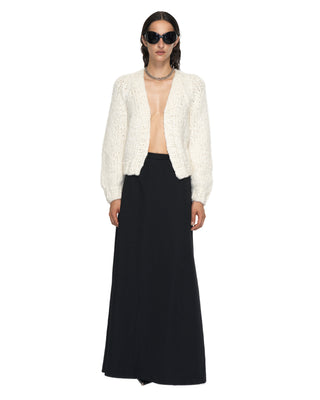 Kurzer Cardigan - Ecru Kurzer Cardigan - Ecru