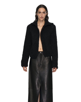Jacke mit Kragen - Black Jacke mit Kragen - Black