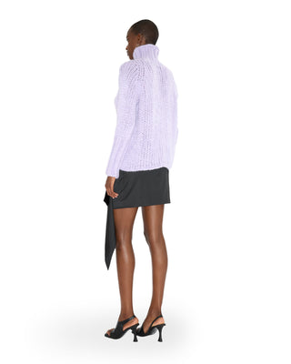 Turtleneck Kaschmir Pullover - Blueberry Turtleneck Kaschmir Pullover - Blueberry