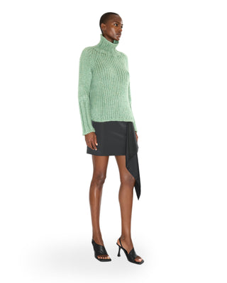Turtleneck Kaschmir Pullover - Sage Turtleneck Kaschmir Pullover - Sage
