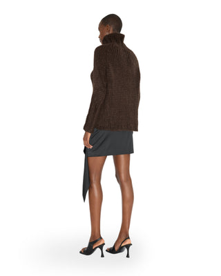 Turtleneck Kaschmir Pullover - Mocca Turtleneck Kaschmir Pullover - Mocca