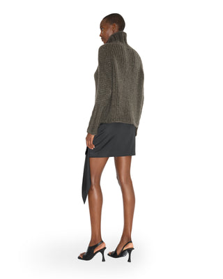 Turtleneck Kaschmir Pullover - Olive Turtleneck Kaschmir Pullover - Olive
