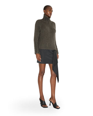 Turtleneck Kaschmir Pullover - Olive Turtleneck Kaschmir Pullover - Olive