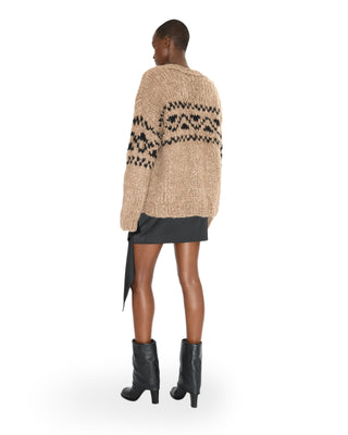 V Neck Cashmere Sweater - Ecru V Neck Cashmere Sweater - Ecru