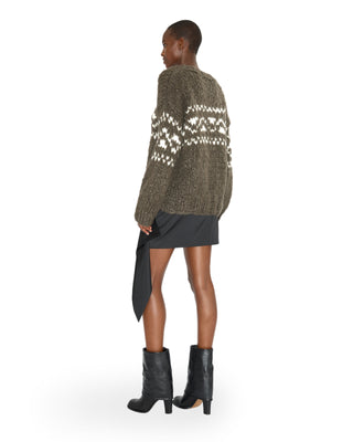 V Neck Cashmere Sweater - Ecru V Neck Cashmere Sweater - Ecru