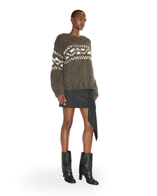 V Neck Cashmere Sweater - Ecru V Neck Cashmere Sweater - Ecru