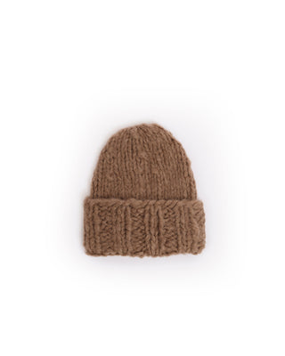 ELLA SILLA Fisherman Kaschmir Beanie aus dem hochwertigsten Kaschmir in der Farbe clay. ELLA SILLA Fisherman Kaschmir Beanie aus dem hochwertigsten Kaschmir in der Farbe clay.