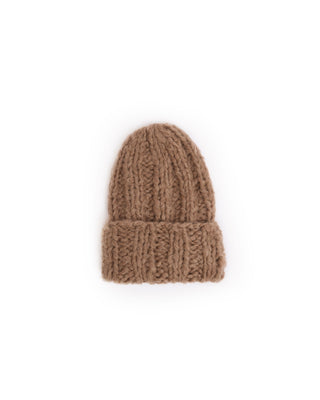 ELLA SILLA Fisherman Ripp Kaschmir Beanie aus dem hochwertigsten Kaschmir in der Farbe clay. ELLA SILLA Fisherman Ripp Kaschmir Beanie aus dem hochwertigsten Kaschmir in der Farbe clay.