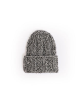ELLA SILLA Fisherman Kaschmir Beanie aus dem hochwertigsten Kaschmir in der Farbe grau melange. ELLA SILLA Fisherman Kaschmir Beanie aus dem hochwertigsten Kaschmir in der Farbe grau melange.