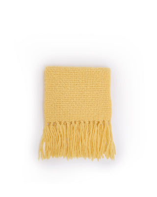 Cashmere scarf yellow Cashmere scarf yellow