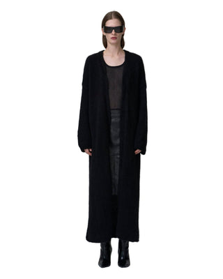 Langer Kaschmirmantel in der Farbe Black Langer Kaschmirmantel in der Farbe Black