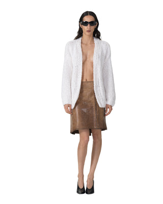 Jacke Bouclé - White Jacke Bouclé - White