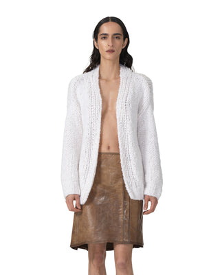 Jacke Bouclé - White Jacke Bouclé - White