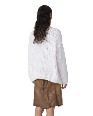 Jacke Bouclé - White Jacke Bouclé - White