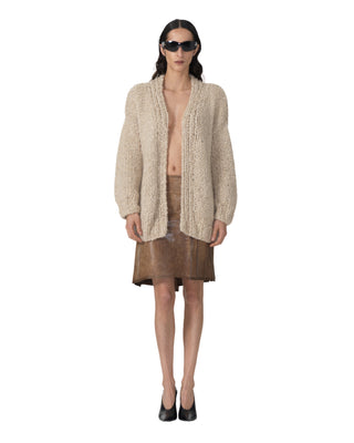 Jacke Bouclé - Soft beige Jacke Bouclé - Soft beige