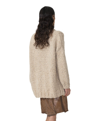 Jacke Bouclé - Soft beige Jacke Bouclé - Soft beige