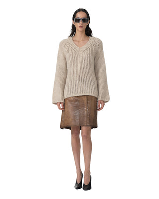 V-Neck - Soft beige V-Neck - Soft beige