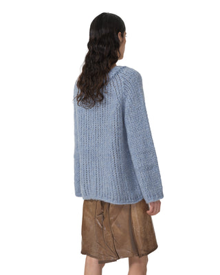 V-Neck Pullover - Denim V-Neck Pullover - Denim