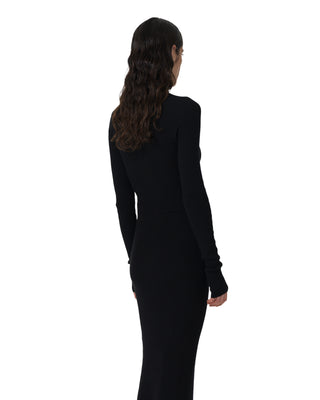 Kleid mit Rollkragen - Black Kleid mit Rollkragen - Black