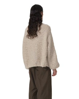 Jacke mit Taschen - Softbeige Jacke mit Taschen - Softbeige