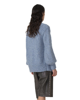 Jacke mit Wellenbund - Denim Jacke mit Wellenbund - Denim