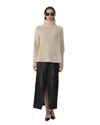 Turtleneck - Soft beige Turtleneck - Soft beige