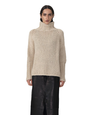 Turtleneck - Soft beige Turtleneck - Soft beige