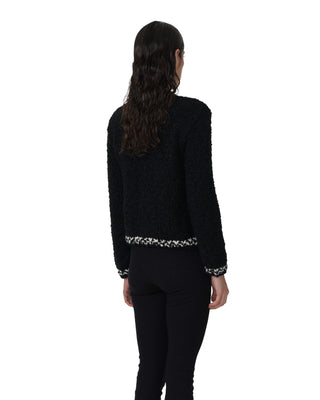 Cardigan mit Knöpfen - Black Cardigan mit Knöpfen - Black