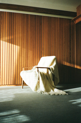 Kaschmir Grobstrick Decke von ELLA SILLA Kaschmir Grobstrick Decke von ELLA SILLA