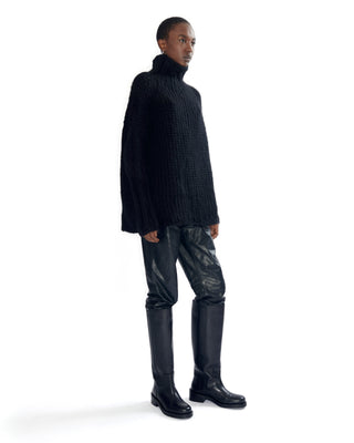Turtleneck Kaschmir Pullover - Black Turtleneck Kaschmir Pullover - Black