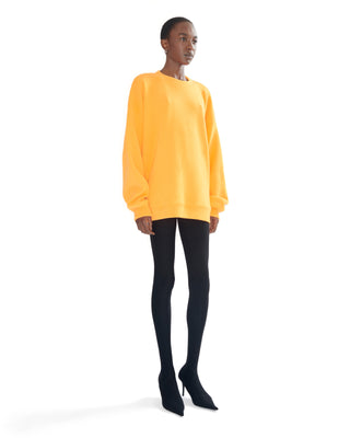 Oversized Kaschmir Sweatshirt von ELLA SILLA in tangerine für Damen Oversized Kaschmir Sweatshirt von ELLA SILLA in tangerine für Damen