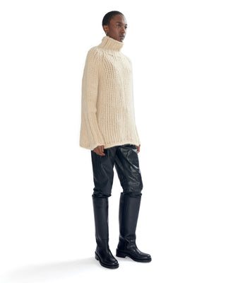 Kaschmir Grobstrick Pullover von ELLA SILLA in light beige Kaschmir Grobstrick Pullover von ELLA SILLA in light beige