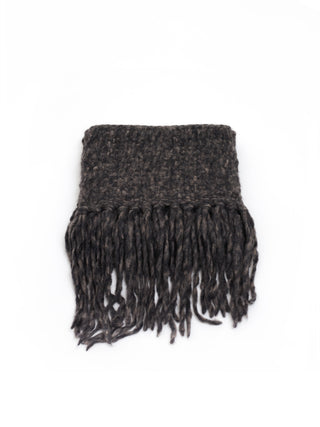 Kaschmir Schal black melange von ELLA SILLA cashmere Grobstrick Kaschmir Schal black melange von ELLA SILLA cashmere Grobstrick