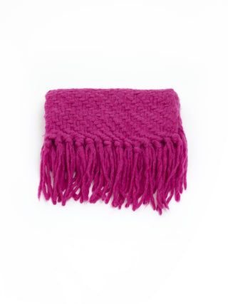 Kaschmir Schal fuchsia von ELLA SILLA Grobstrick für Damen Kaschmir Schal fuchsia von ELLA SILLA Grobstrick für Damen