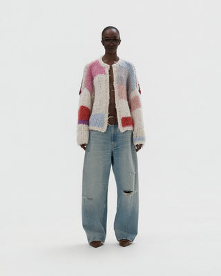 Exklusive Streifenjacke - Multi