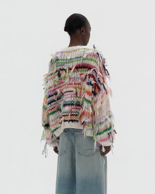 Exklusive Fransenjacke - Multi