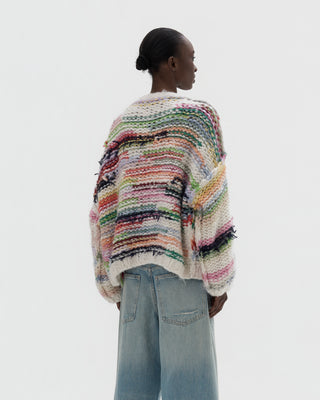 Exklusive Streifenjacke - Multi