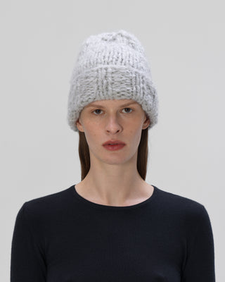 Kaschmir Mütze - Light Grey