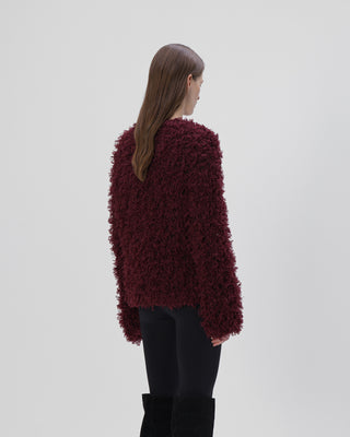 jacket with fringes - vino