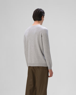 Feinstrick Kaschmir Pullover - Grey